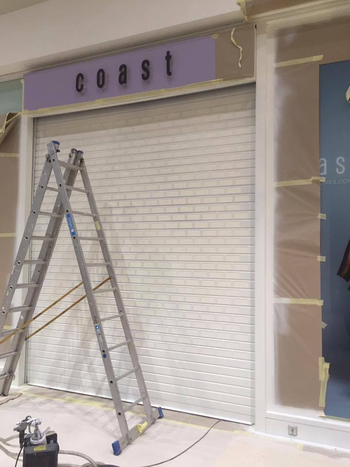 Shop front and shutter Coatings Milton Keynes