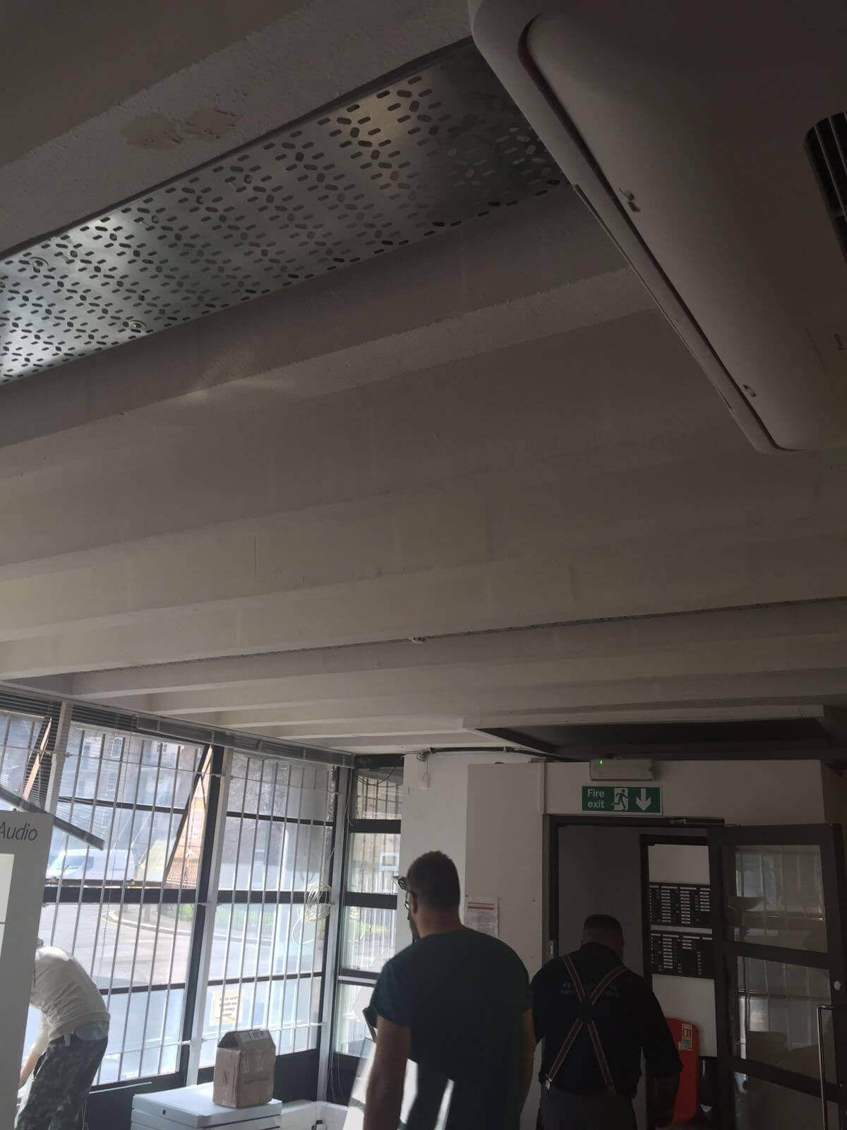 Fire Proof Ceiling Paint Re-Spraying London